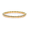 Synthetic Non-magnetic Hematite Beaded Stretch Bracelets for Men Women YP2747-4-1