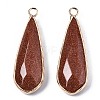 Synthetic Goldstone Pendants G-S359-319D-2
