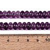Crackle Transparent Glass Beads Strands GLAA-N074-02A-05-4