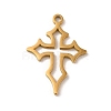 304 Stainless Steel Pendants STAS-L022-318G-1