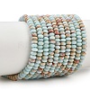 Synthetic Aqua Terra Jasper  Beads Strands X-G-S366-102A-6