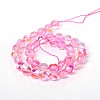 Synthetical Moonstone Round Beads Strands G-M049-8mm-02I-2