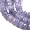 Dyed Natural Malaysia Jade Rondelle Beads Strands G-E316-2x4mm-33-3