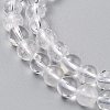 Natural Quartz Crystal Beads Strands G-H236-05B-6mm-3