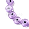 Handmade Evil Eye Lampwork Beads Strands LAMP-G164-10C-02-3
