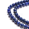 Natural Lapis Lazuli Beads Strands X-G-G423-6mm-AB-3