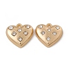 Alloy Crystal Rhinestone Pendants ALRI-K049-04G-1