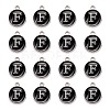 Platinum Plated Alloy Charms ENAM-S118-02F-P-2