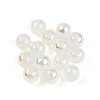 Electroplate Pearlized Glass Pearl Beads EGLA-T021-14C-10-1