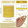2 Bundles Polypropylene Wavy Fringe Trim Ribbon OCOR-FG0003-05C-2