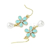 Alloy Enamel Dangle Earrings EJEW-JE06294-02-5