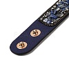 Faux Suede Snap Cord Bracelet BJEW-F428-11-3