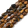 Natural Pietersite Beads Strands G-A286-A01-02-2