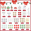 SUNNYCLUE DIY Christmas Bracelet Making Kit BJEW-SC0001-07-2