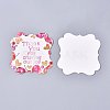 Floral Pattern Paper Gift Tags CDIS-K002-E01-2