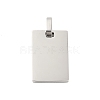 304 Stainless Steel Stamping Blank Tag Pendants STAS-Z126-03P-01-1