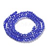 Electroplate Opaque Glass Beads Strands EGLA-A035-P3mm-A07-2