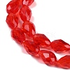 Transparent Glass Beads Strands EGLA-N013-T10mm-D12-3
