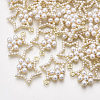 ABS Plastic Imitation Pearl Pendants PALLOY-T071-037-1