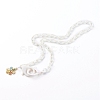 Mixed Shapes Christmas Theme Personalized Acrylic Cable Chain Necklaces NJEW-JN03403-2