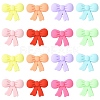 32Pcs 8 Colors Bowknot Silicone Focal Beads SIL-CJ0003-24-1