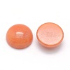 Natural Red Aventurine Cabochons G-P393-R48-4MM-2