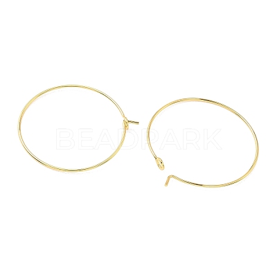 SHEGRACE Brass Hoop Earrings Findings XGR0005G-70G-1