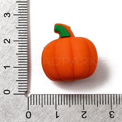 Halloween Silicone Focal Beads SIL-P011-01B-1