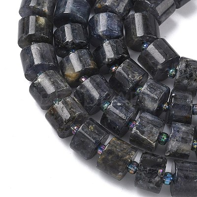 Natural Iolite Beads Strands G-C270-I03-01-1