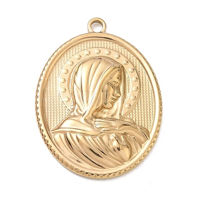 Religion 201 Stainless Steel Pendants SA-CBA5FB0-01G-C-1