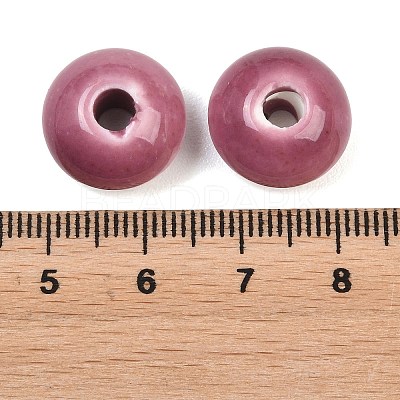 Handmade Porcelain Beads PORC-Q173-15x10mm-15-1