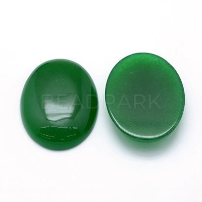 Natural Malaysia Jade Cabochons G-P393-I19-1