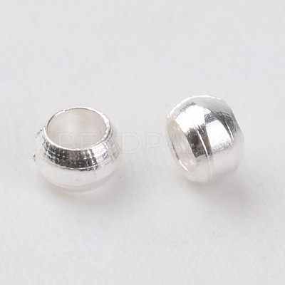 Brass Crimp Beads E002-NFS-1