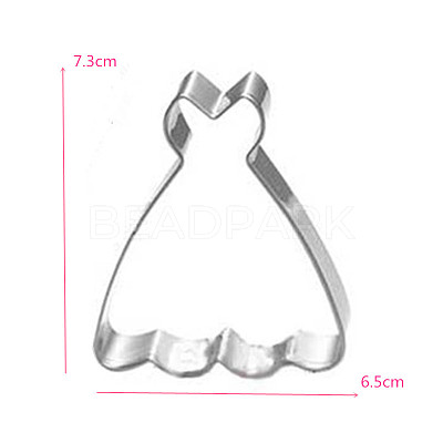 Tarnish Resistant 304 Stainless Steel Cookie Cutters DIY-E012-36-1