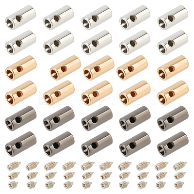 Zinc Alloy Cord Ends FIND-NB0005-72-1