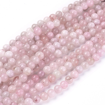 Natural Rose Quartz Beads Strands X-G-F591-04C-8mm-1