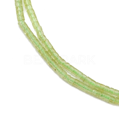 Natural Peridot Beads Strands G-K399-A01-01-1