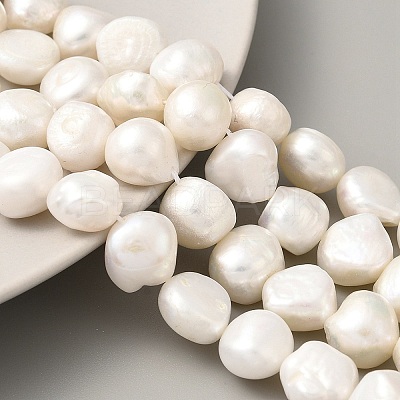 Natural Cultured Freshwater Pearl Beads Strands PEAR-A006-13B-1