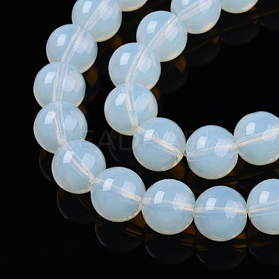 Transparent Glass Beads Strands GLAA-T032-T10mm-14-1