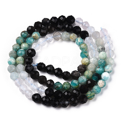 Natural & Synthetic Mixed Gemstone Beads Strands X-G-D080-A01-01-02-1