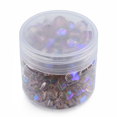 Transparent Glass Beads EGLA-N002-49-B02-1