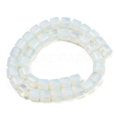 Opalite Beads Strands G-G275-D12-10x10mm-1