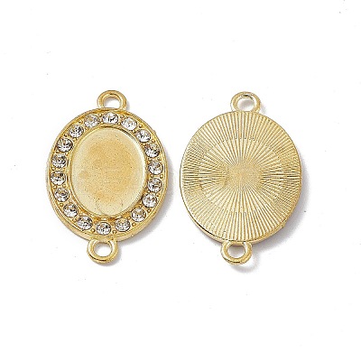Alloy Cabochon Connector Settings FIND-A024-16G-1