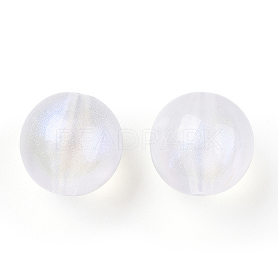 Transparent Acrylic Beads OACR-N008-108D-01-1