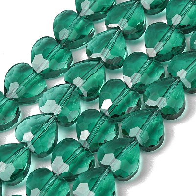 Transparent Glass Beads Strands GL-CBA7A17-03A-09-1