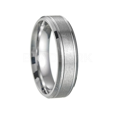 201 Stainless Steel Finger Rings for Women WG1765E-51-1