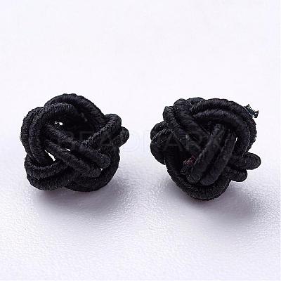 Polyester Weave Beads WOVE-N002-05-1