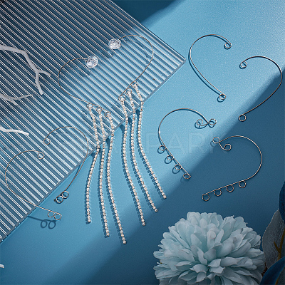 120Pcs 4 Style 316 Stainless Steel Ear Cuff Findings STAS-UN0043-28-1