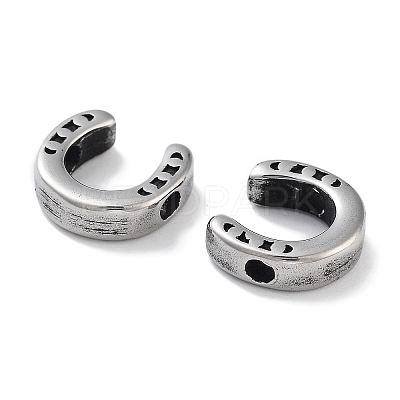 304 Stainless Steel Beads Hand Polished STAS-M057-14AS-1