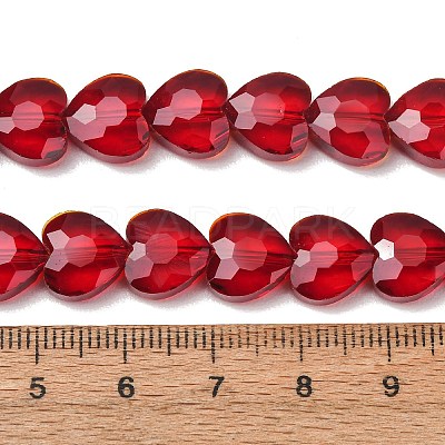 Transparent Glass Beads Strands GL-CBA7A17-03A-02-1